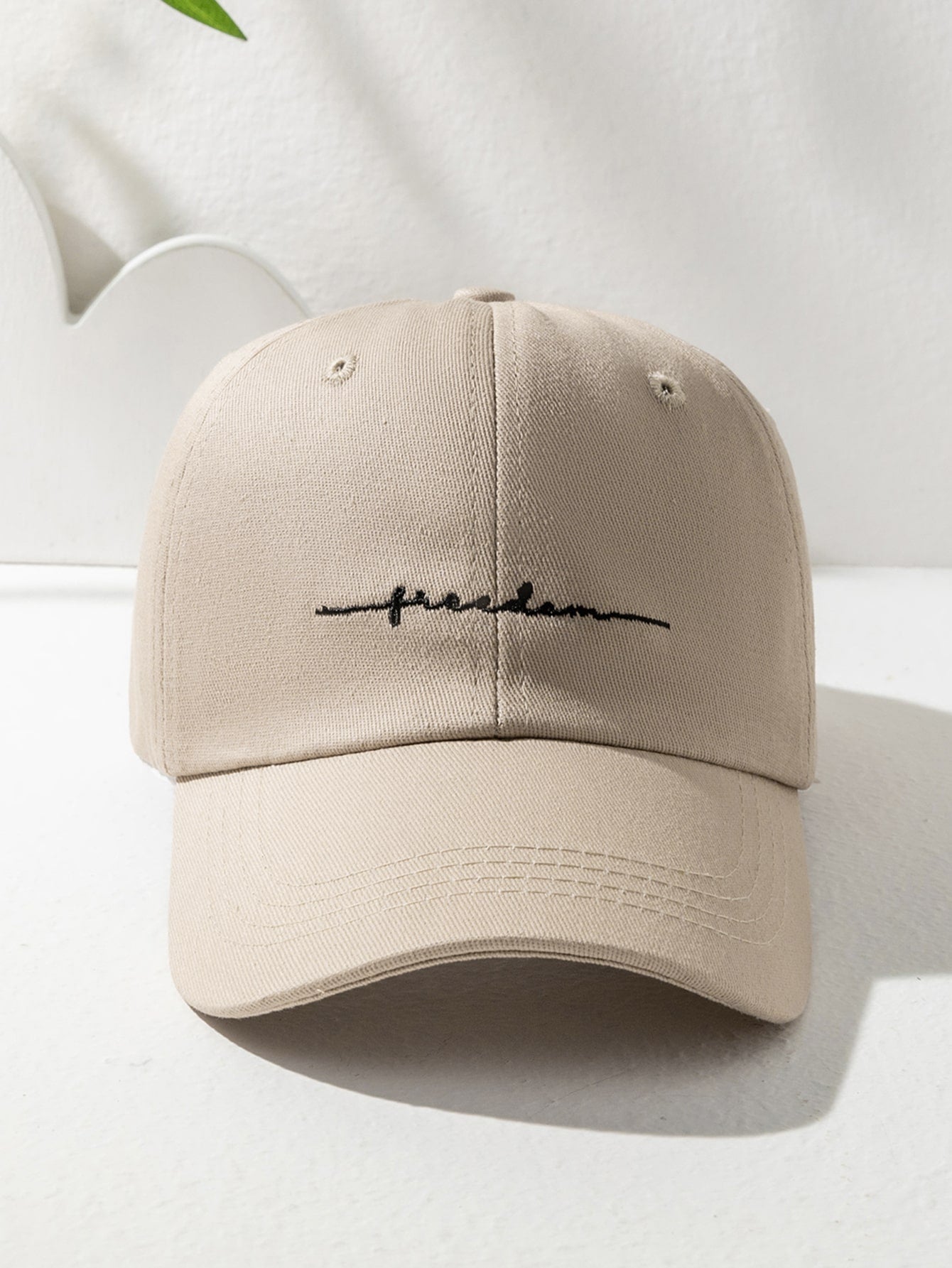 Buy SHEIN 1pc Letter Embroidered Baseball Cap trucker women hat in Pakistan