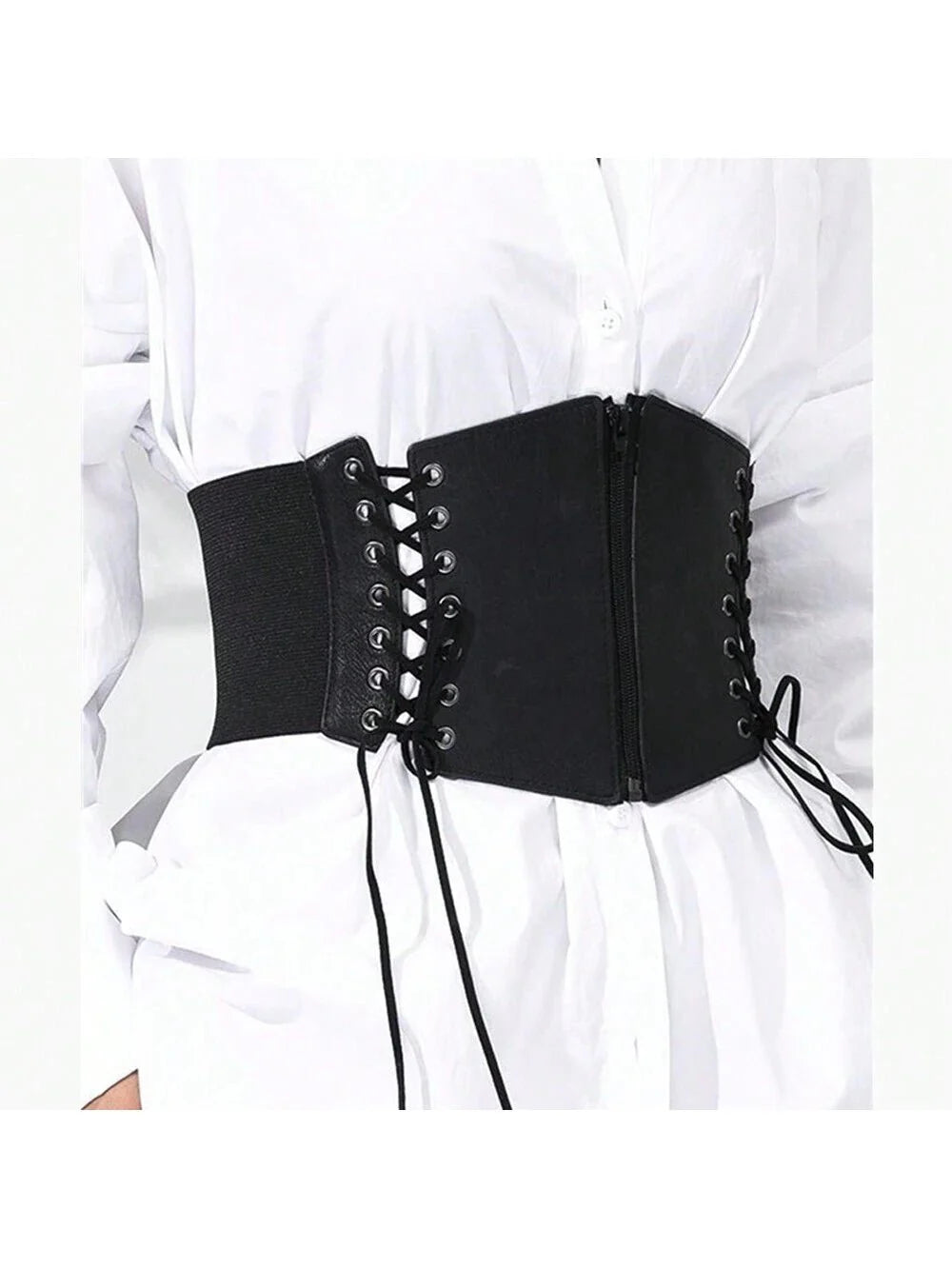 Buy SHEIN 1pc Women's Corset Elastic Elastic Waistband Versatile Decoration - Suitable For Pairing With Dresses, Suits, Jackets, And Waist Wraps in Pakistan