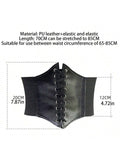 Buy SHEIN 1pc Women's Corset Elastic Elastic Waistband Versatile Decoration - Suitable For Pairing With Dresses, Suits, Jackets, And Waist Wraps in Pakistan