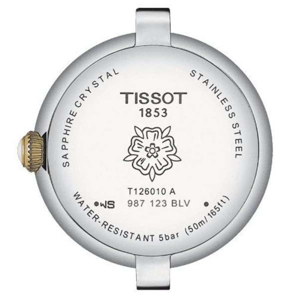 Buy Tissot Women’s Quartz Swiss Made Two-tone Stainless Steel White Dial 26mm Watch T126.010.22.013.00 in Pakistan