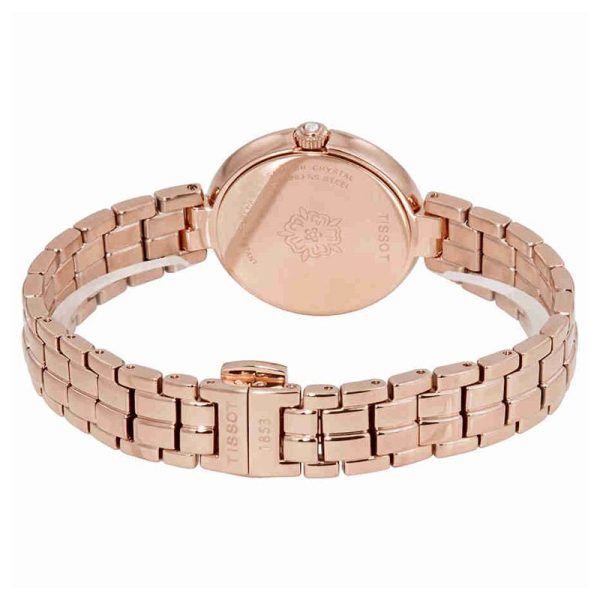 Buy Tissot Women’s Quartz Swiss Made Rose Gold Stainless Steel Mother Of Pearl Dial 30mm Watch T094.210.33.111.01 in Pakistan