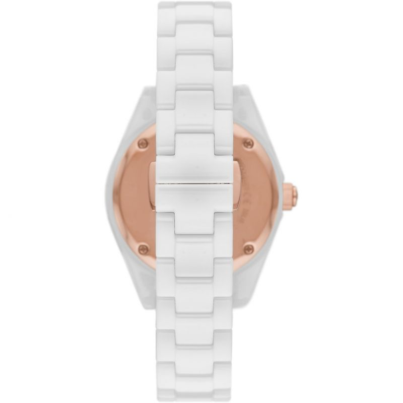 Buy Emporio Armani Women's Quartz White Ceramic Chain White Dial 36mm Watch AR70007 in Pakistan