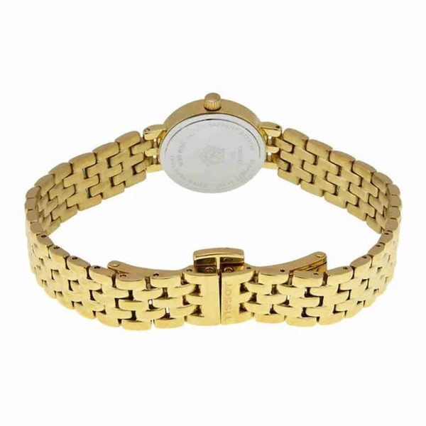 Buy Tissot Women’s Quartz Swiss Made Gold Stainless Steel Silver Dial 20mm Watch T058.009.33.031.00 in Pakistan