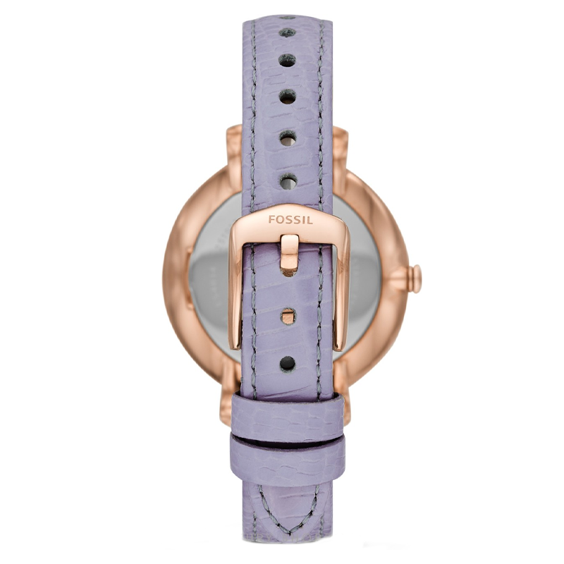 Buy Fossil Women's Quartz Purple Leather Strap Purple Mother OF Pearl Dial 36mm Watch ES4814 in Pakistan