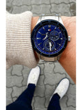 Buy Tommy Hilfiger Mens Analogue Quartz Stainless Steel Blue Dial 44mm Watch - 1791640 in Pakistan