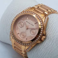 Buy Michael Kors Blair Rose Gold Stainless Steel Rose Gold Dial Quartz Watch For Ladies - Mk5613 in Pakistan