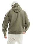 Buy Basic Loose Fit Hoodie - Olive Green in Pakistan