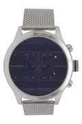 Buy Tommy Hilfiger Mens Quartz Stainless Steel Blue Dial 44mm Watch - 1791596 in Pakistan