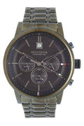 Buy Tommy Hilfiger Mens Quartz Stainless Steel Black Dial 44mm Watch - 1791634 in Pakistan