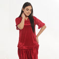 Buy Sajiero Patiala Silk Pajama Suit in Pakistan