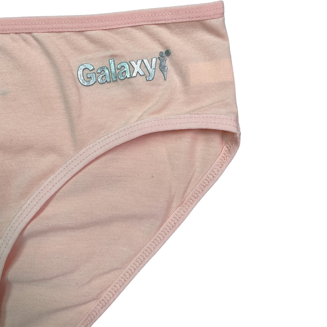 Buy Pack of 5 Briefs Panties - Galaxy Cotton in Pakistan