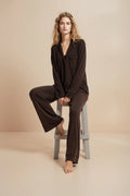 Buy Cloud Pajama Set - Mocha in Pakistan