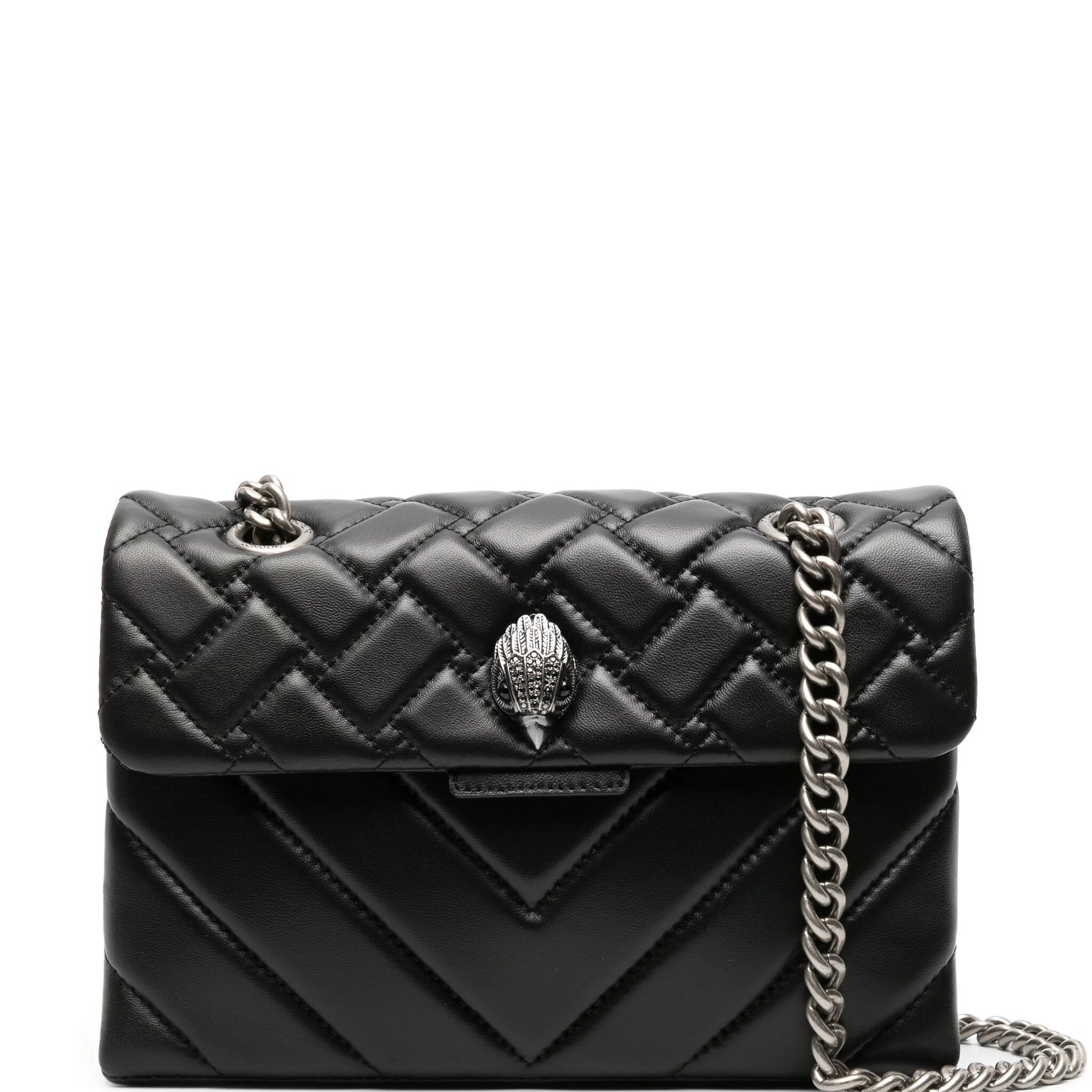 Buy Kurt Geiger London Kensington Quilted Crossbody Bag Black in Pakistan