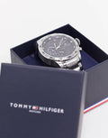 Buy Tommy Hilfiger Mens Quartz Stainless Steel Black Dial 46mm Watch - 1791805 in Pakistan