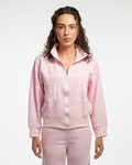 Buy Sajiero Fleece Tracksuit – Comfy Zip - Pink in Pakistan