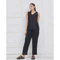 Buy Sajiero Silk Sleeveless Pj Suit - Dream Silk in Pakistan