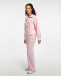 Buy Sajiero Fleece Tracksuit – Comfy Zip - Pink in Pakistan