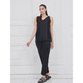 Buy Sajiero Silk Sleeveless Pj Suit - Dream Silk in Pakistan