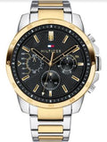 Buy Tommy Hilfiger Mens Quartz Stainless Steel Black Dial 46mm Watch - 1791559 in Pakistan