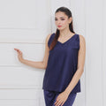 Buy Sajiero Silk Sleeveless Pj Suit - Dream Silk in Pakistan