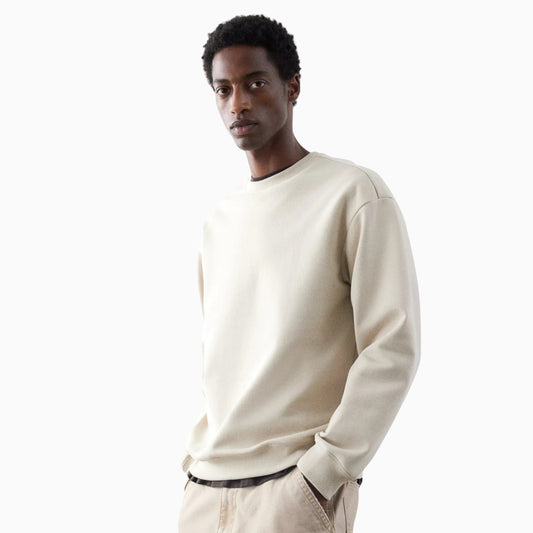 Buy Basic Loose Fit Sweatshirt - Khaki in Pakistan