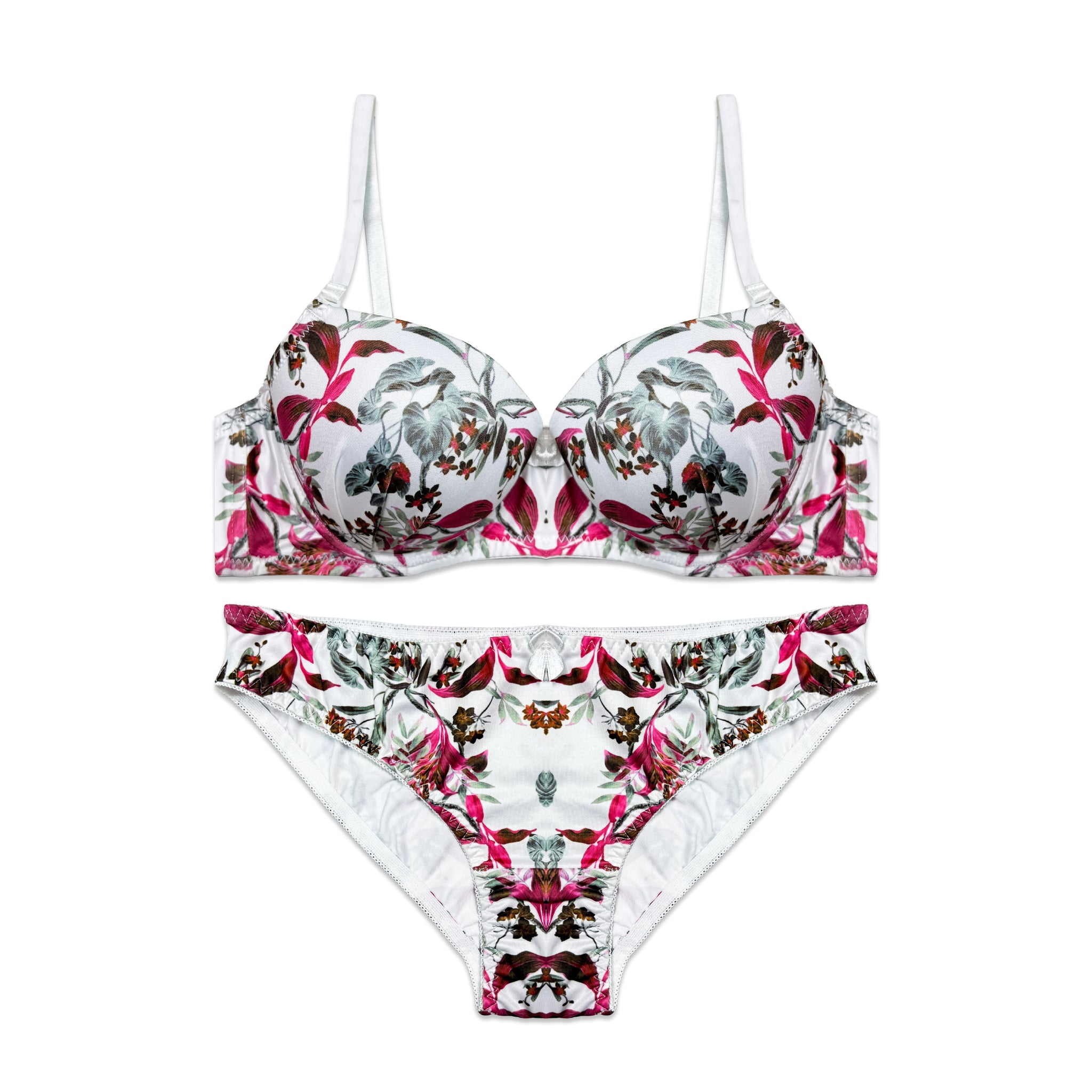 Buy Whisper Floral Padded Bra and Panty Set in Pakistan