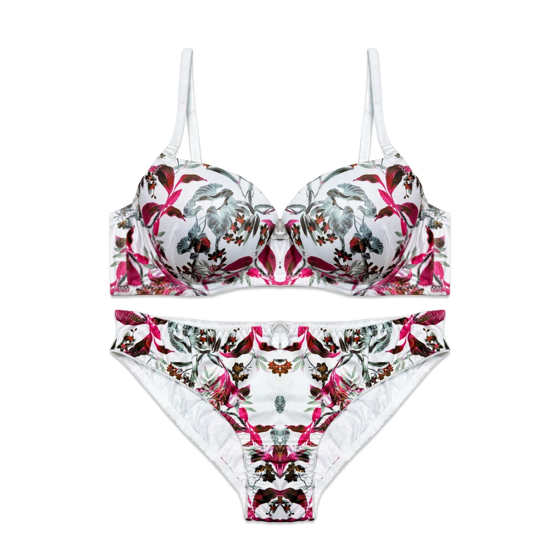 Buy Whisper Floral Padded Bra and Panty Set in Pakistan