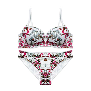 Buy Whisper Floral Padded Bra and Panty Set in Pakistan
