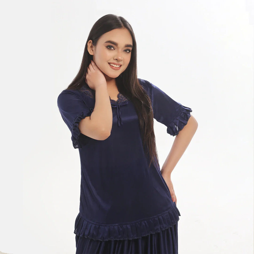 Buy Sajiero Patiala Silk Pajama Suit in Pakistan
