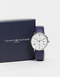 Buy Tommy Hilfiger Jenna White Dial Blue Leather Strap Watch for Women - 1782072 in Pakistan