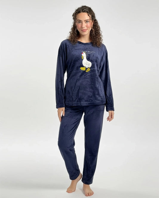Buy Sajiero Duck Fleece Pajama Suit in Pakistan