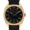 Buy Gucci G Timeless Black Dial Black Leather Strap Watch for Men - YA142209 in Pakistan