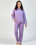 Buy Sajiero Fleece Tracksuit – Comfy Day - Purple in Pakistan