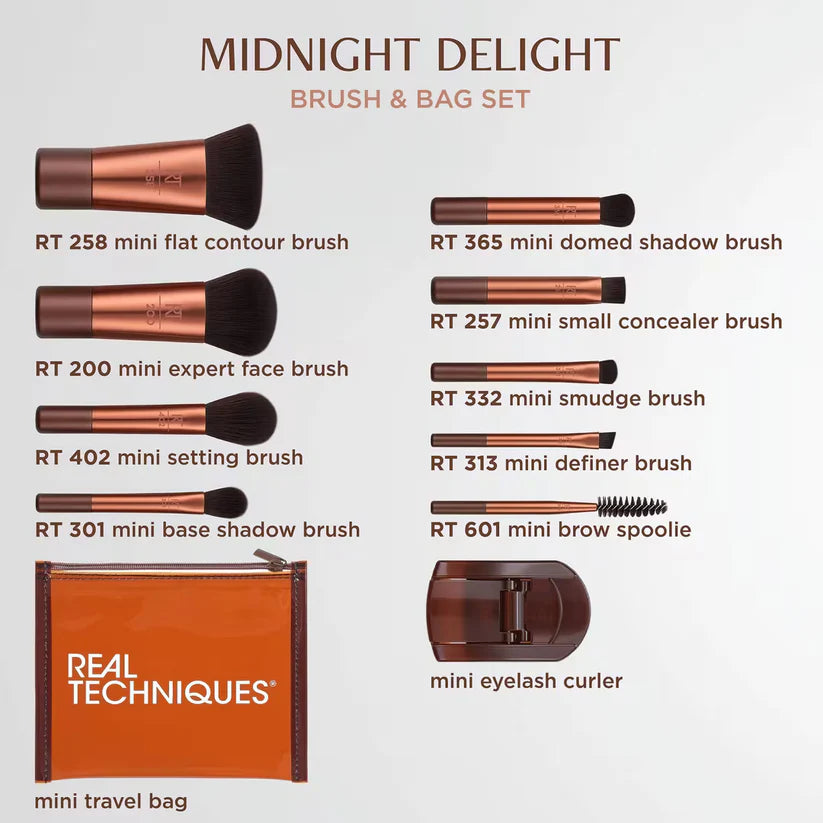 Buy Real Techniques Midnight Delight Travel Gift Set in Pakistan
