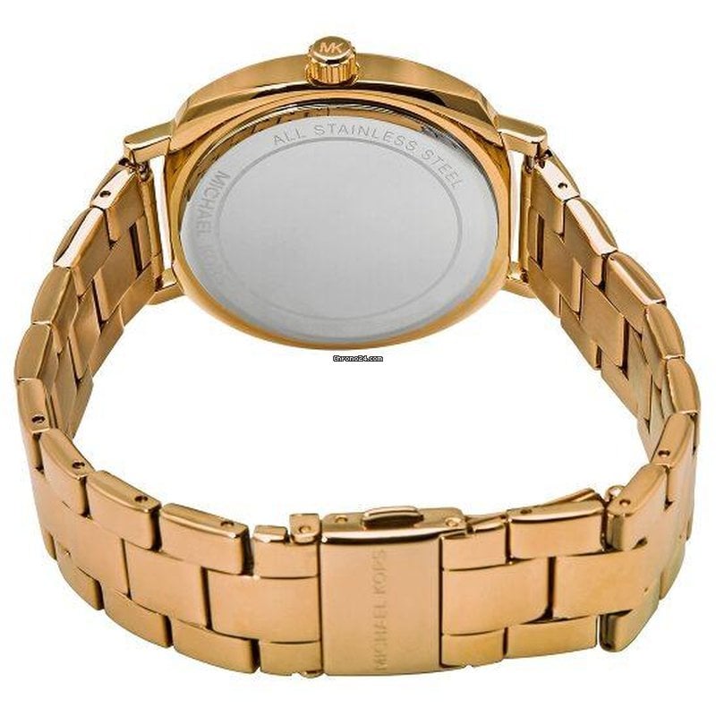 Buy Michael Kors Nia Quartz Gold-tone Crystal Dial Gold Steel Strap Ladies Watch - Mk3989 in Pakistan