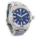 Buy Tag Heuer Aquaracer Blue Dial Silver Steel Strap Watch for Men - WAY2012.BA0927 in Pakistan