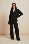 Buy Cloud Pajama Set - Black in Pakistan