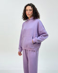 Buy Sajiero Fleece Tracksuit – Comfy Day - Purple in Pakistan