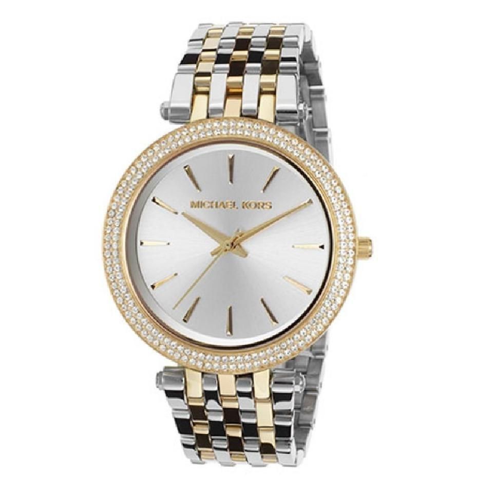 Buy Michael Kors Womens Quartz Stainless Steel Gold Two-tone Bracelet 39mm Watch - Mk3215 in Pakistan