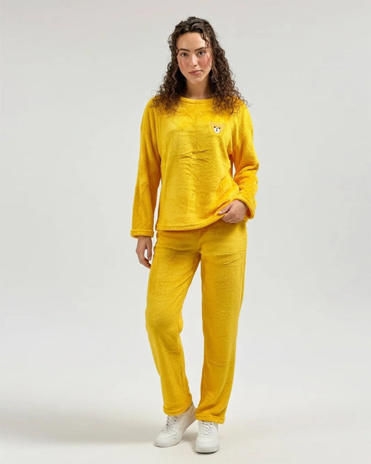 Buy Sajiero Fleece Pajama Suit - Sunny Bear in Pakistan