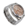 Buy Perfect Boyfriend Taupe Dial Silver Steel Strap Watch For Women in Pakistan