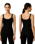 Buy Sajiero Tank Top - Veloura Lace in Pakistan