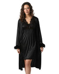 Buy Sajiero Gown Set - Rivya - Black in Pakistan