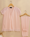 Buy Sajiero Silk Pajama Suit - Dream Nest in Pakistan