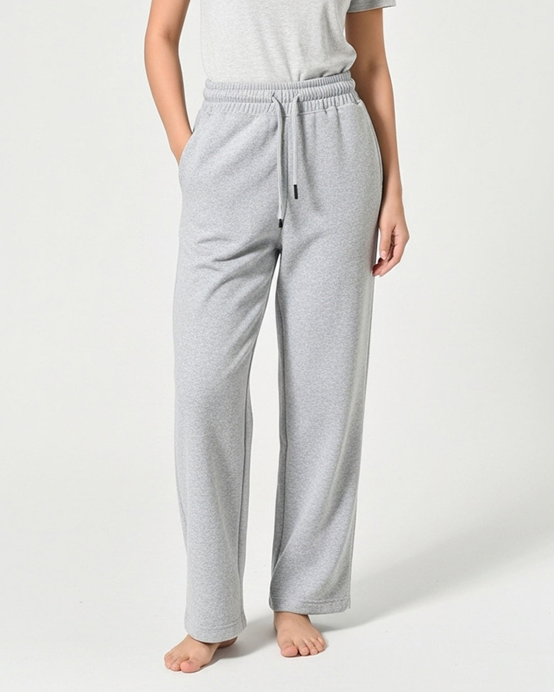Buy Sajiero Fleece Trouser – Everyday Fit - Grey in Pakistan