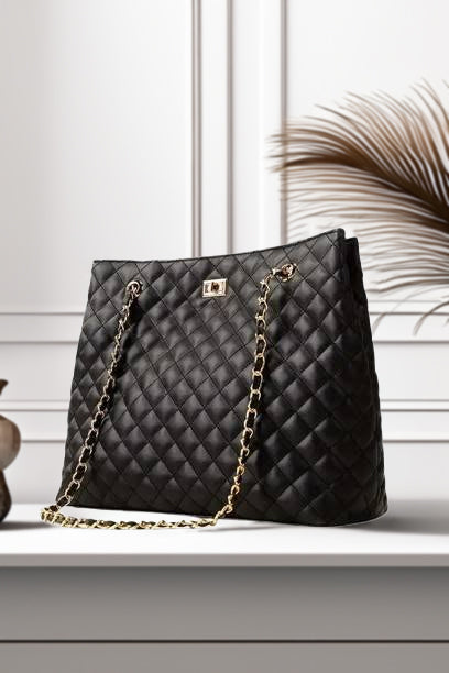 Buy Tote Bag Cloud Chic - Black in Pakistan