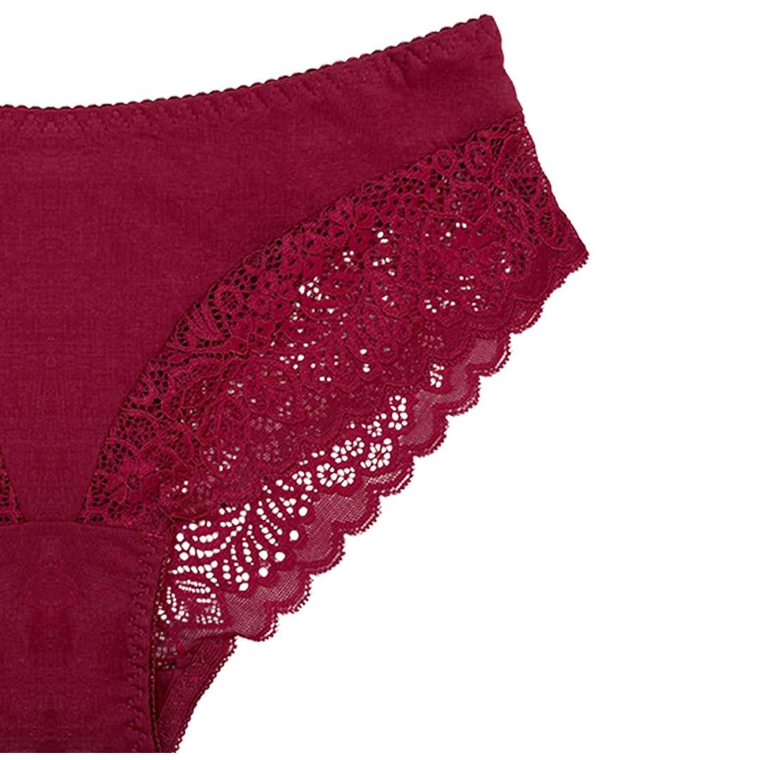 Buy Pack of 3 Briefs Panties - Lace Grace in Pakistan