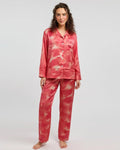 Buy Sajiero Linen Pajama Suit - Rose Dusk in Pakistan