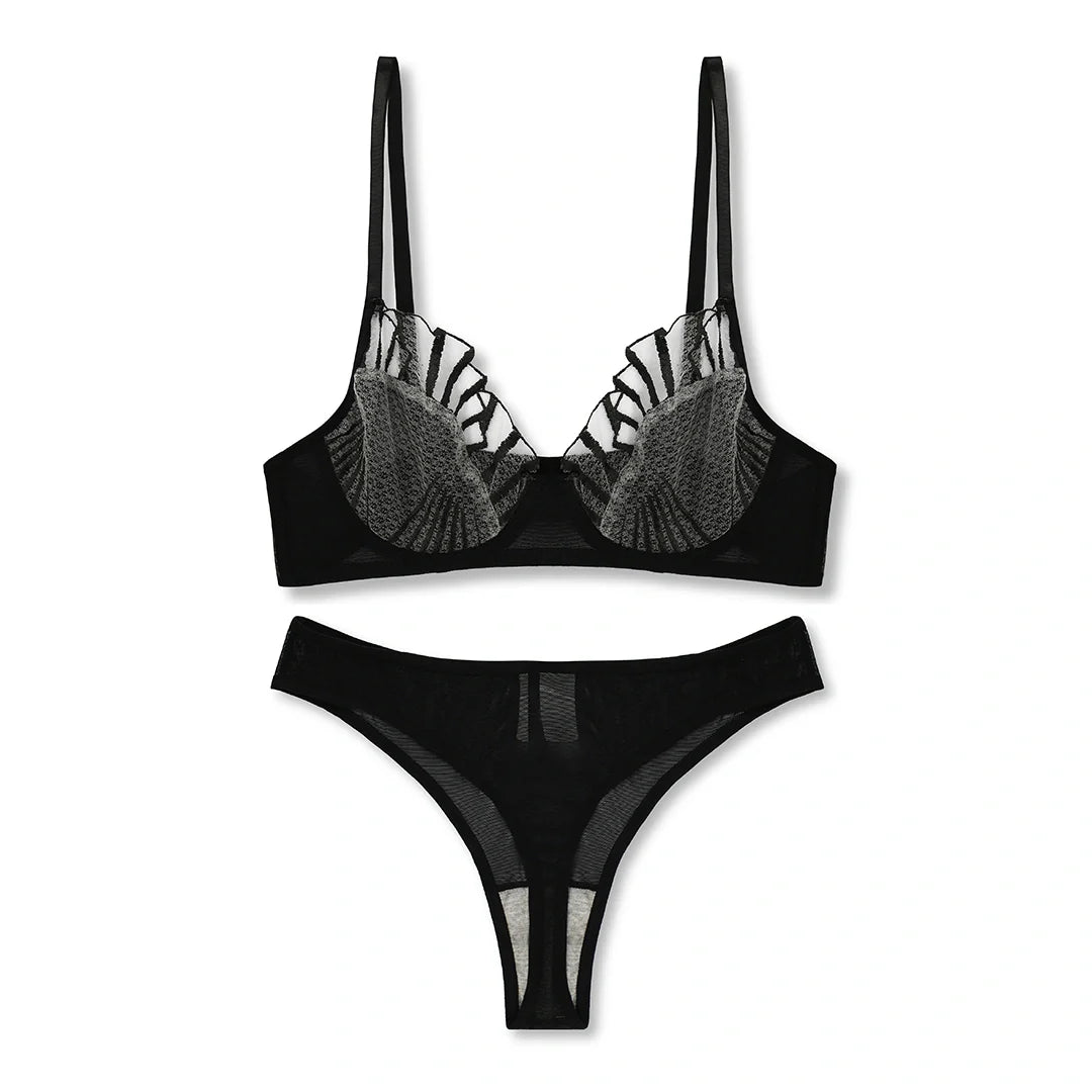 Buy Seashell Non Padded Bra and Panty Set in Pakistan