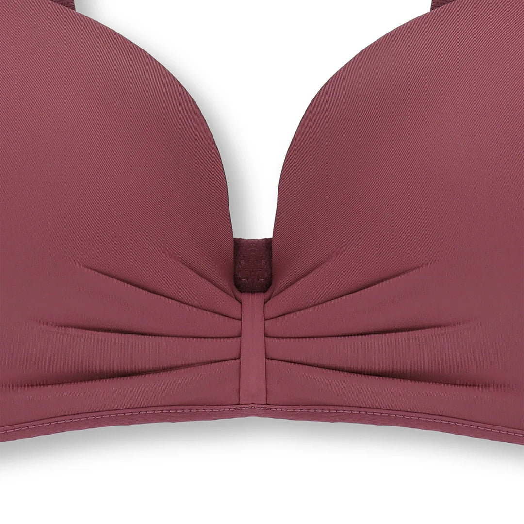 Buy Sajiero Buff Pink Padded Bra and Panty Set in Pakistan